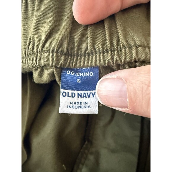 Old Navy High Rise OG Chino Womens Small Ankle Pants Green NWT - Picture 3 of 9